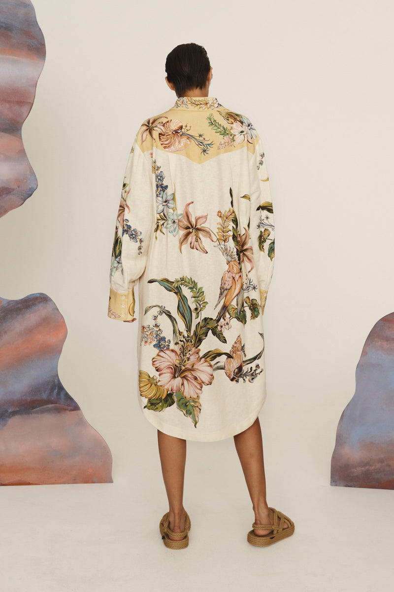 OLEANDER SHIRTDRESS