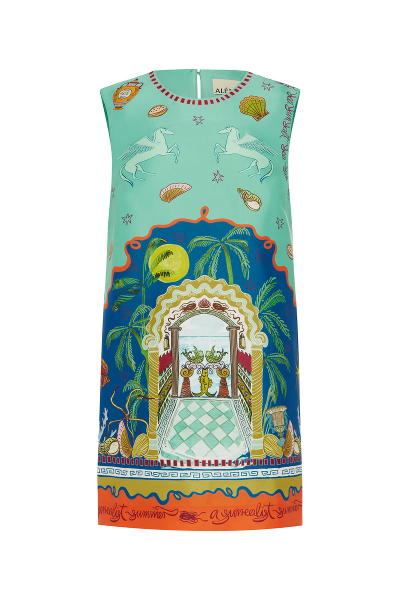 SURREALIST SUMMER MINI DRESS