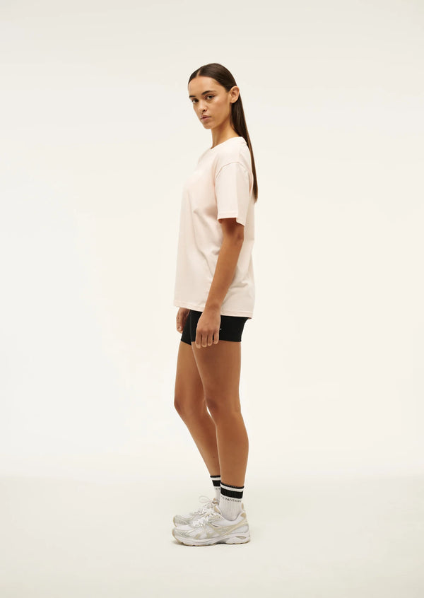 AERO SHORT SLEEVE TEE IN BLUSH