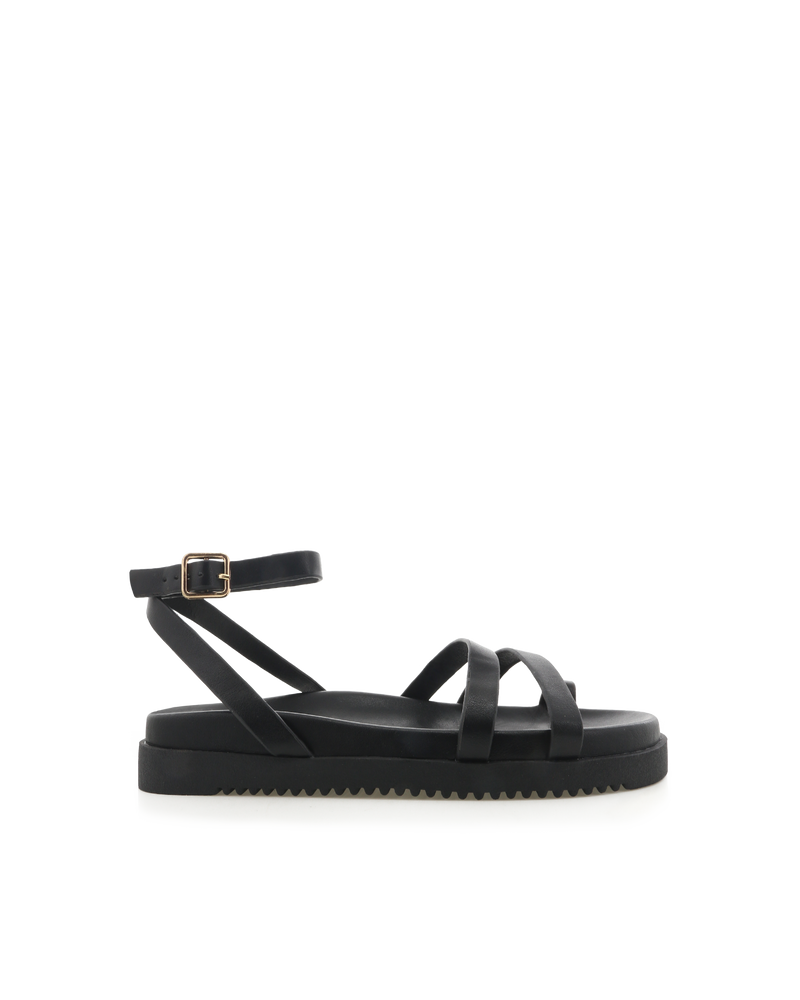 ASTRID SANDAL -  BLACK