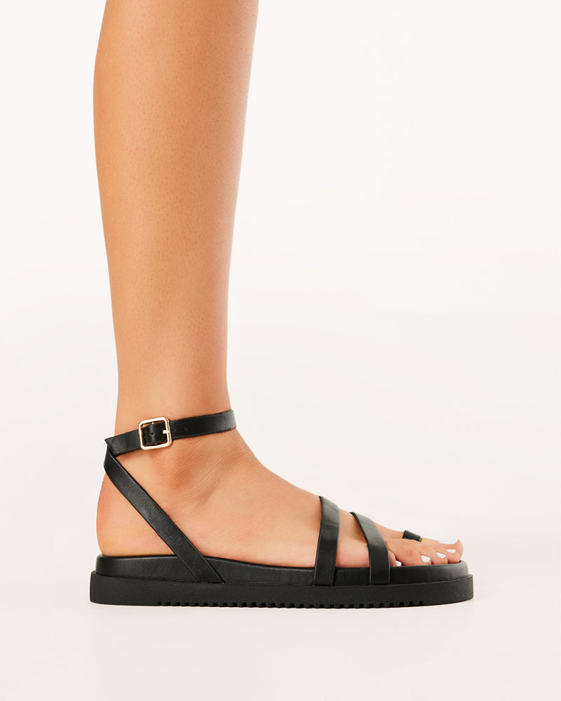 ASTRID SANDAL -  BLACK