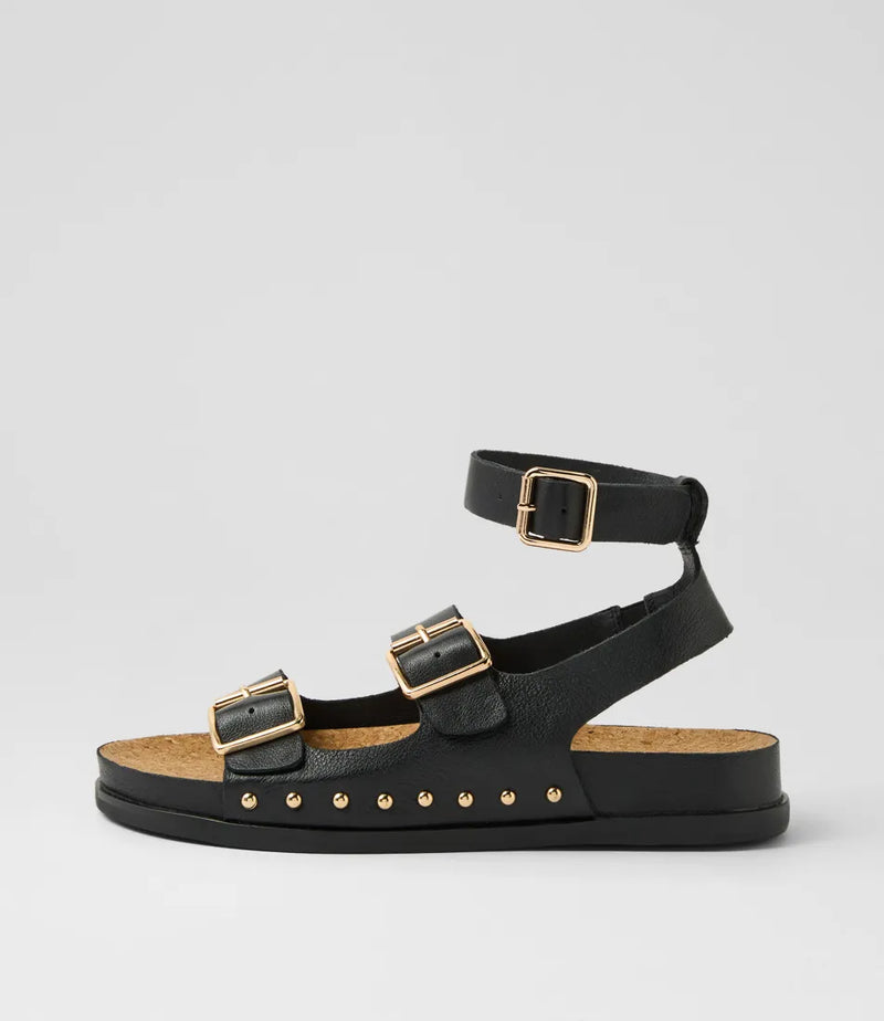 QUILEY SANDAL - BLACK