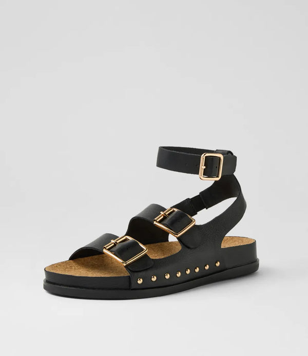 QUILEY SANDAL - BLACK