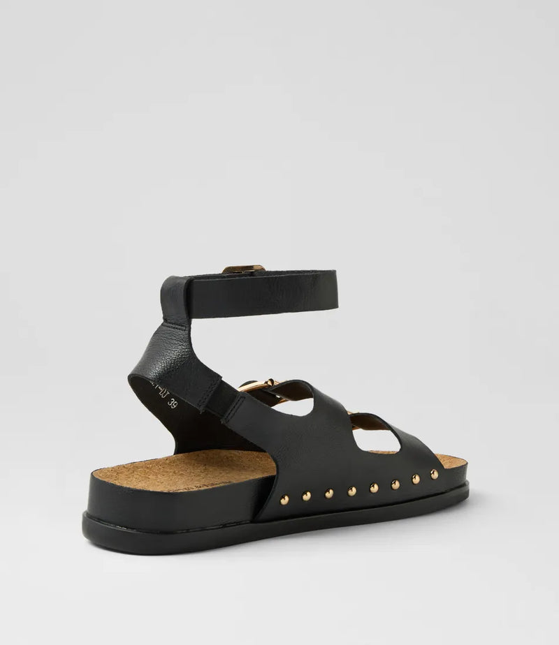 QUILEY SANDAL - BLACK