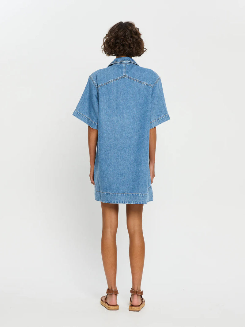 EVIE DENIM DRESS