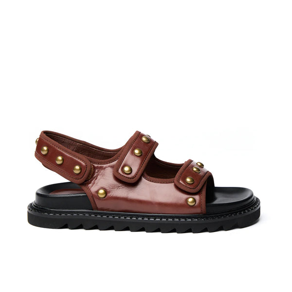 FIZZ SANDAL - Chestnut