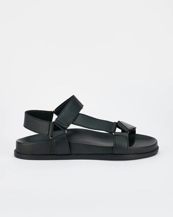 MORITZ FOOTBED - BLACK