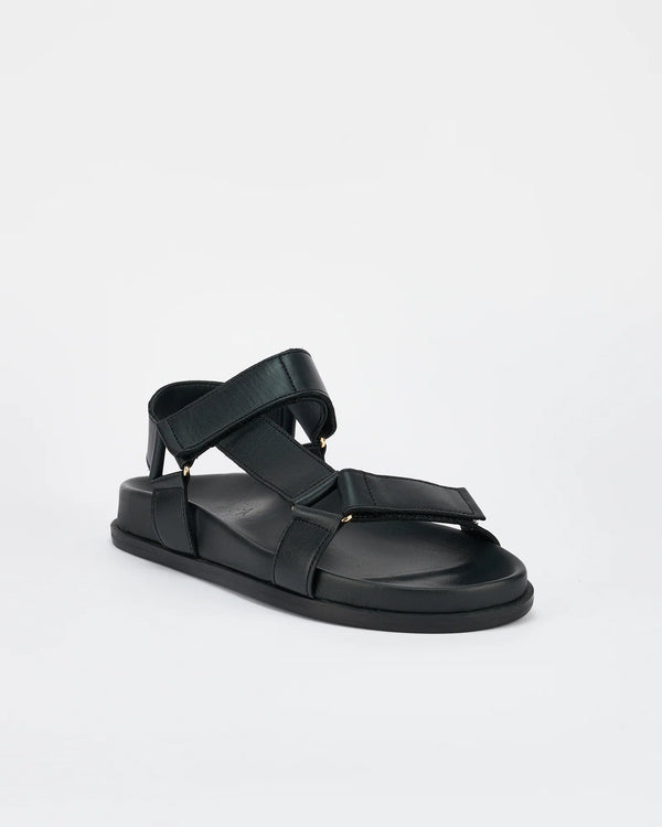 MORITZ FOOTBED - BLACK