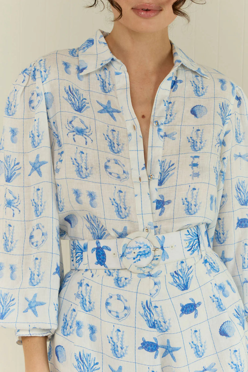 GILI SHIRT - CHALKIES TILE