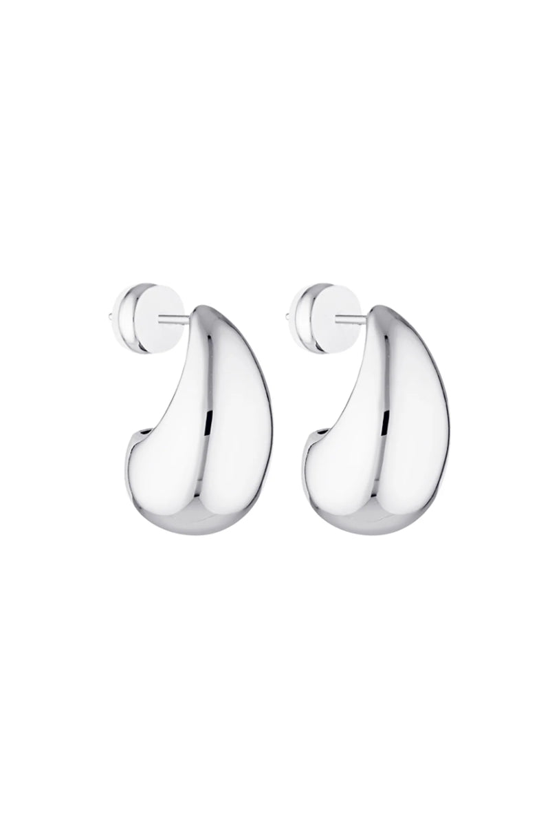 BABY BLOB EARRINGS - SILVER