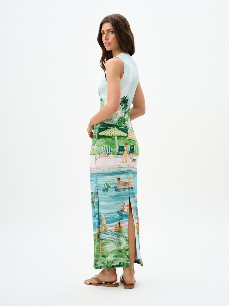 THEODORE DRESS - POOLSIDE AFFAIR