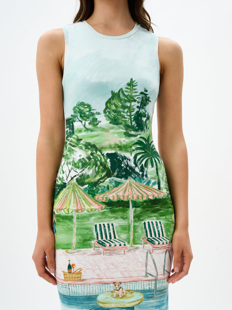 THEODORE DRESS - POOLSIDE AFFAIR