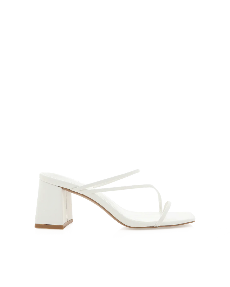 YAZMIN 2.0 HEEL - WHITE