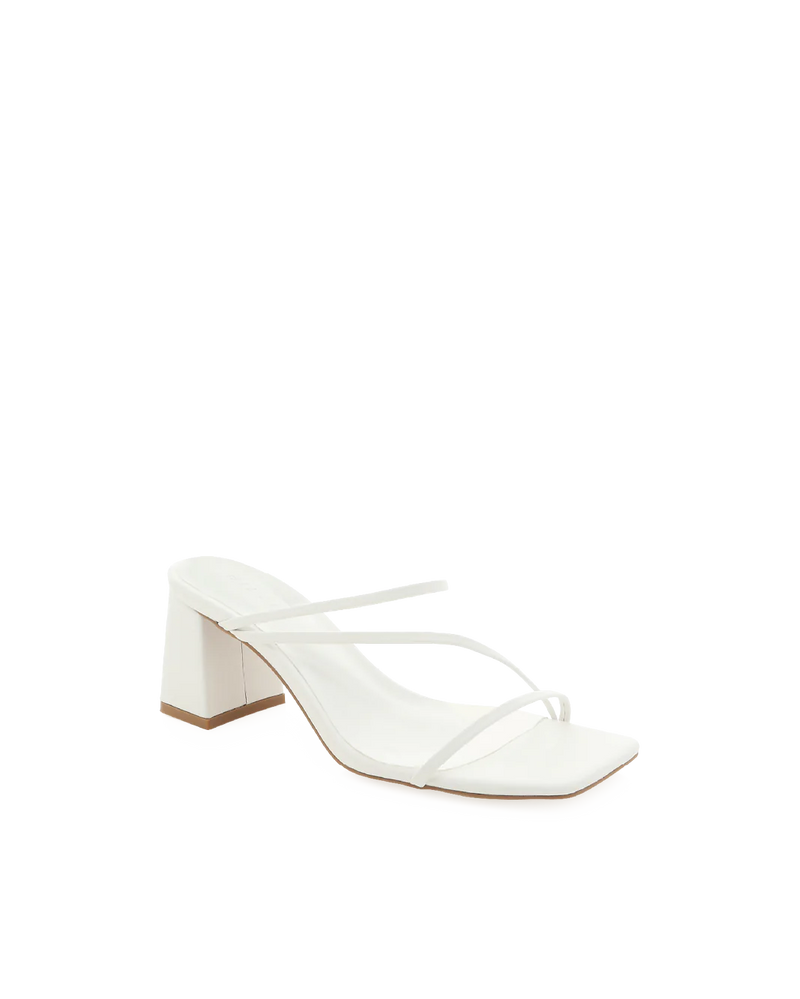 YAZMIN 2.0 HEEL - WHITE