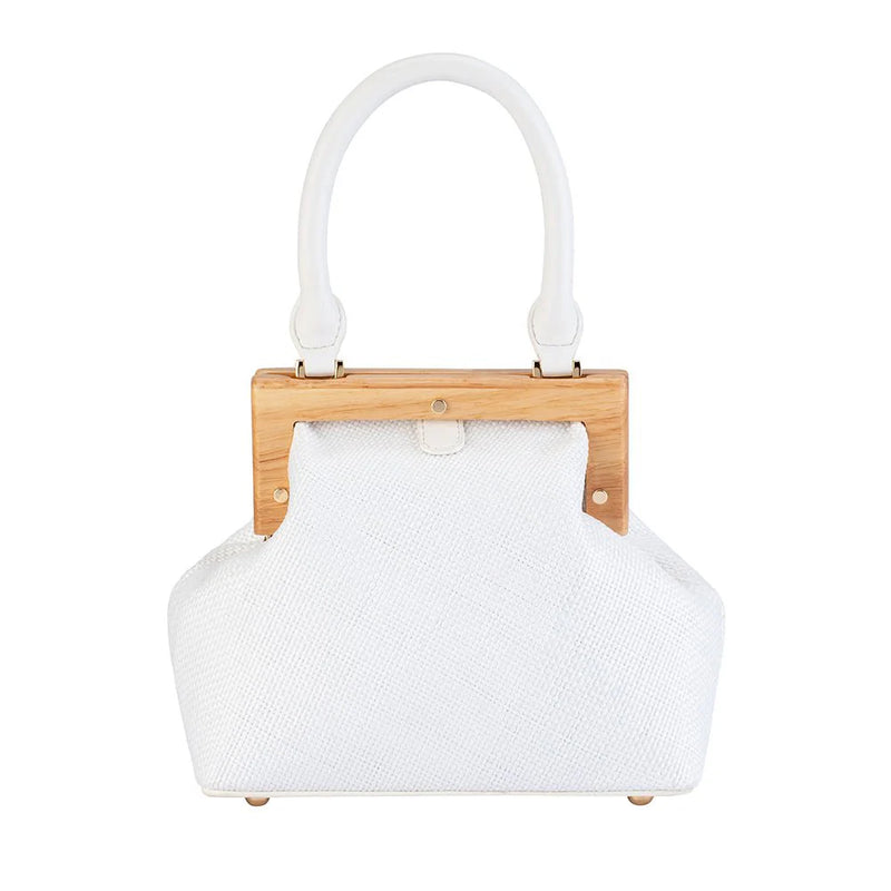 PIPER STRAW HANDLE BAG