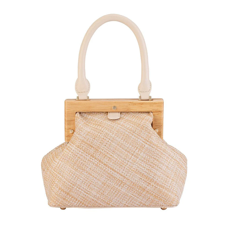 PIPER STRAW HANDLE BAG