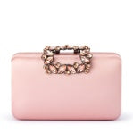 MARGALIT Crystal Lock Clutch